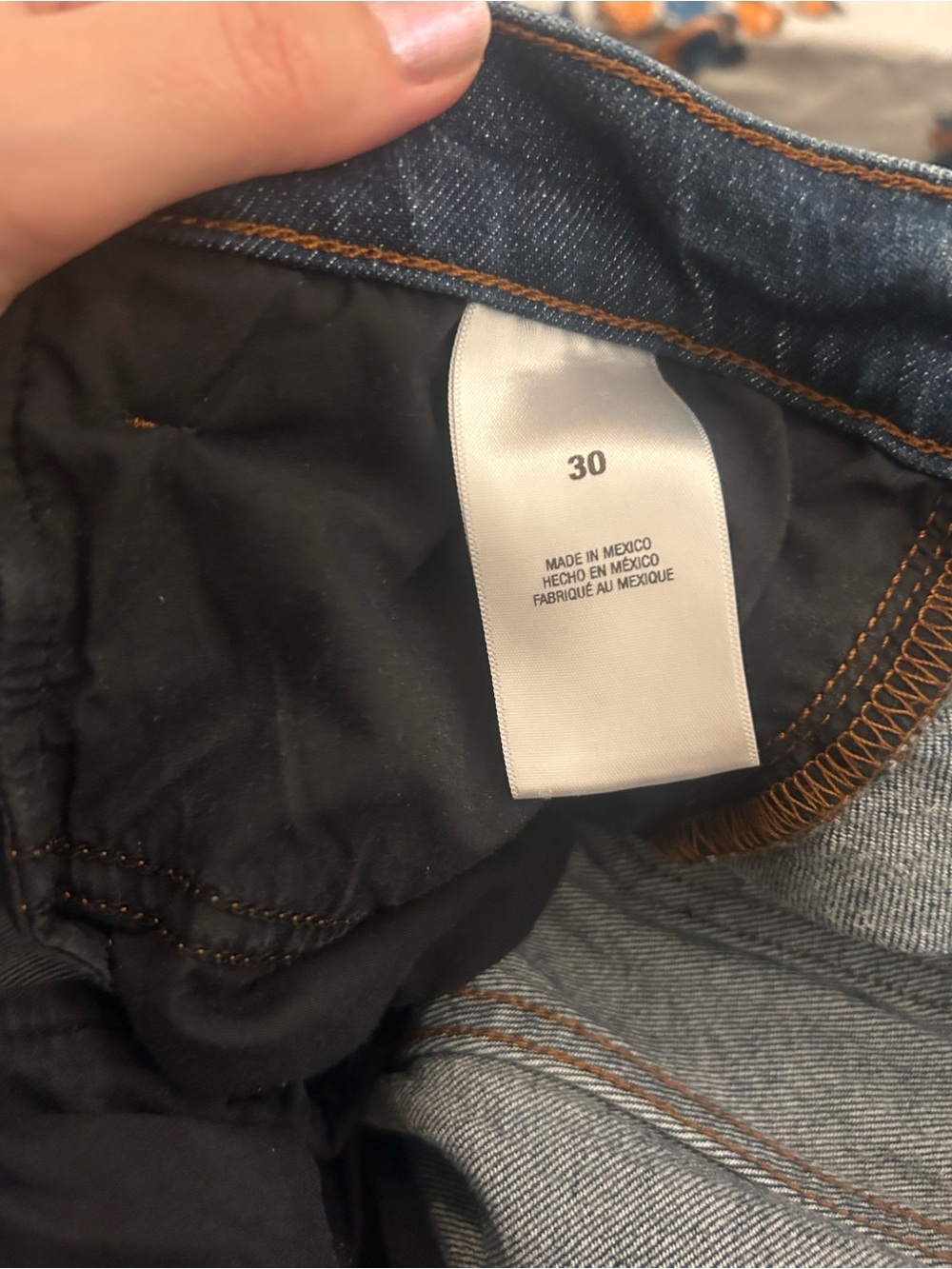 Favorite Daughter Mischa Pepper Dark Indigo Wide-Leg High-Rise Jeans Sz 30 - Picture 8 of 8